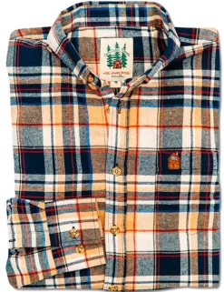 Kiel James Patrick Acorn Harvest Flannel Shirt - Men'S^Men Shirts