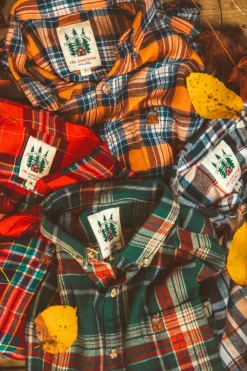 Kiel James Patrick Acorn Harvest Flannel Shirt - Men'S^Men Shirts