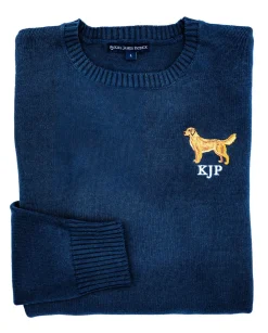 Kiel James Patrick American Retriever Monogram Sweater (Men'S)^Men Sweaters