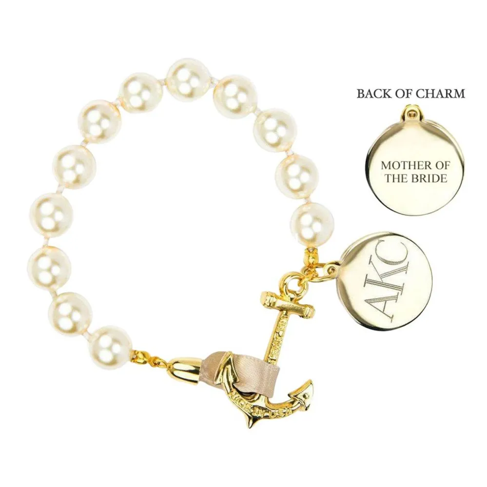 Kiel James Patrick Anchor Atlantic Monogram Wedding Bracelet^ Wedding Gifts For Her