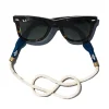 Kiel James Patrick Anchor Ropies White^ Sunglasses