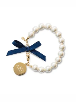 Kiel James Patrick Classy Girls Wear Pearls Monogram Bracelet^ Monogrammed Jewelry