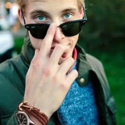 Kiel James Patrick Doctor Jones^ Leather Bracelets