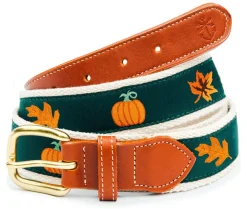 Kiel James Patrick Fall Foliage Ribbon Belt^ Men'S
