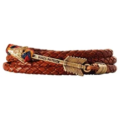 Kiel James Patrick Geronimo Basin^ Leather Bracelets