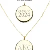 Kiel James Patrick Gold Class Of 2024 Monogram Pendant Necklace^ Class Of 2024