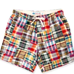 Kiel James Patrick Hyannis Drawstring Madras Shorts^Men Shorts