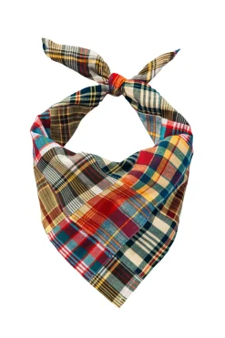Kiel James Patrick Hyannis Patchwork Madras Bandana^ Adventure Bandanas