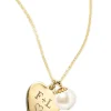 Kiel James Patrick I Heart Pearls Gold^ Monogrammed Jewelry