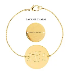 Kiel James Patrick Monogram Chain Wedding Bracelet^ Wedding Gifts For Her