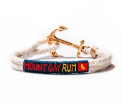 Kiel James Patrick Mount Gay Rum Sailing Bracelet^ Rope Bracelets