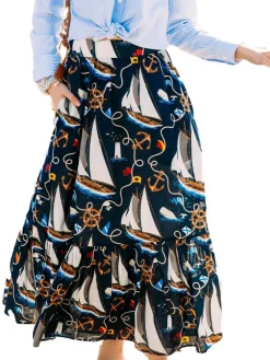 Kiel James Patrick New England Mariner Skirt^Women Skirts