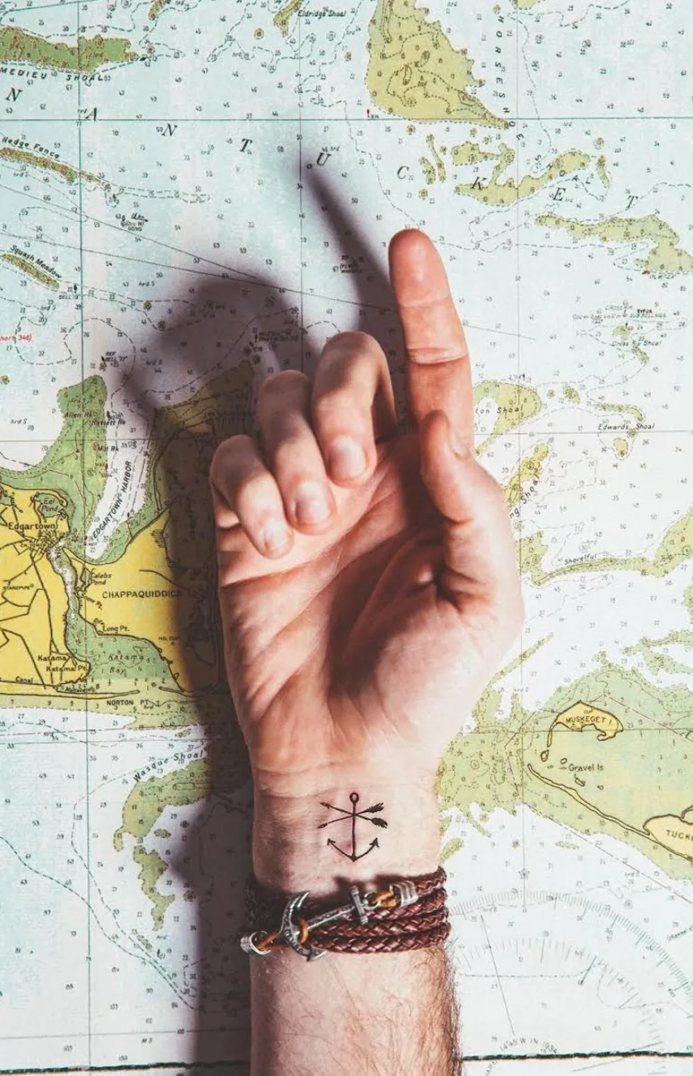 Kiel James Patrick Ocean Aged Whiskey^ Leather Bracelets