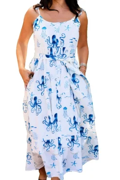 Kiel James Patrick Octopus Garden Maxi Dress^Women Dresses