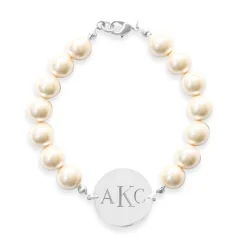 Kiel James Patrick Pearl Monogram Bracelet^ Bracelets And Bangles