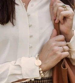 Kiel James Patrick Pearl Monogram Bracelet^ Bracelets And Bangles