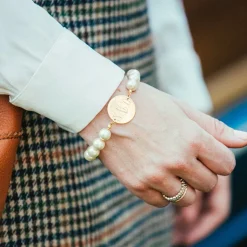 Kiel James Patrick Pearl Monogram Bracelet^ Bracelets And Bangles