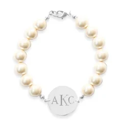 Kiel James Patrick Pearl Monogram Bracelet--Class Of 2024^ Class Of 2024