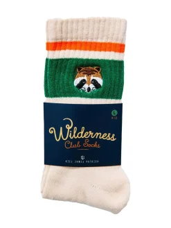 Kiel James Patrick Raccoon Wilderness Kids Socks^Kids Socks
