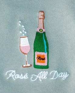 Kiel James Patrick Rose All Day Crewneck^Women Sweatshirts
