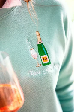 Kiel James Patrick Rose All Day Crewneck^Women Sweatshirts