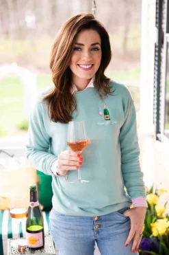 Kiel James Patrick Rose All Day Crewneck^Women Sweatshirts