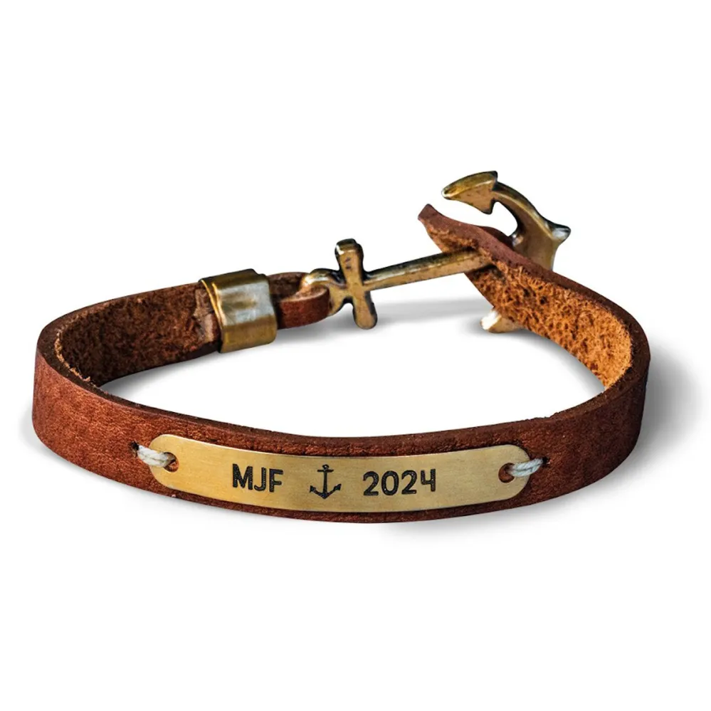 Kiel James Patrick Sailor Tattoo Bracelet Tan--Class Of 2024^ Class Of 2024