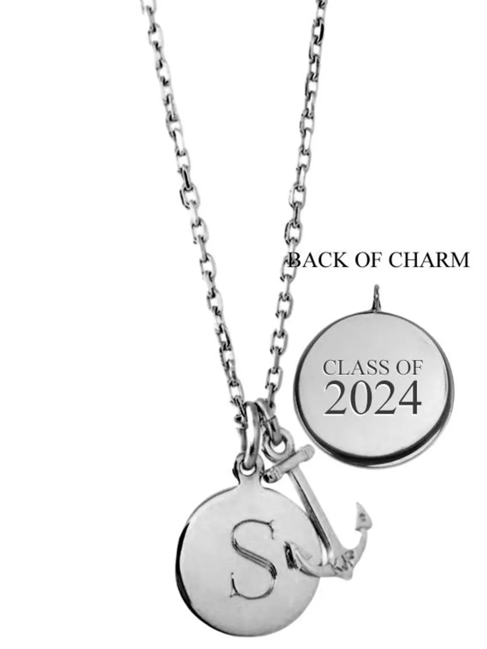 Kiel James Patrick Sailor'S Keepsake Silver--Class Of 2024^ Class Of 2024