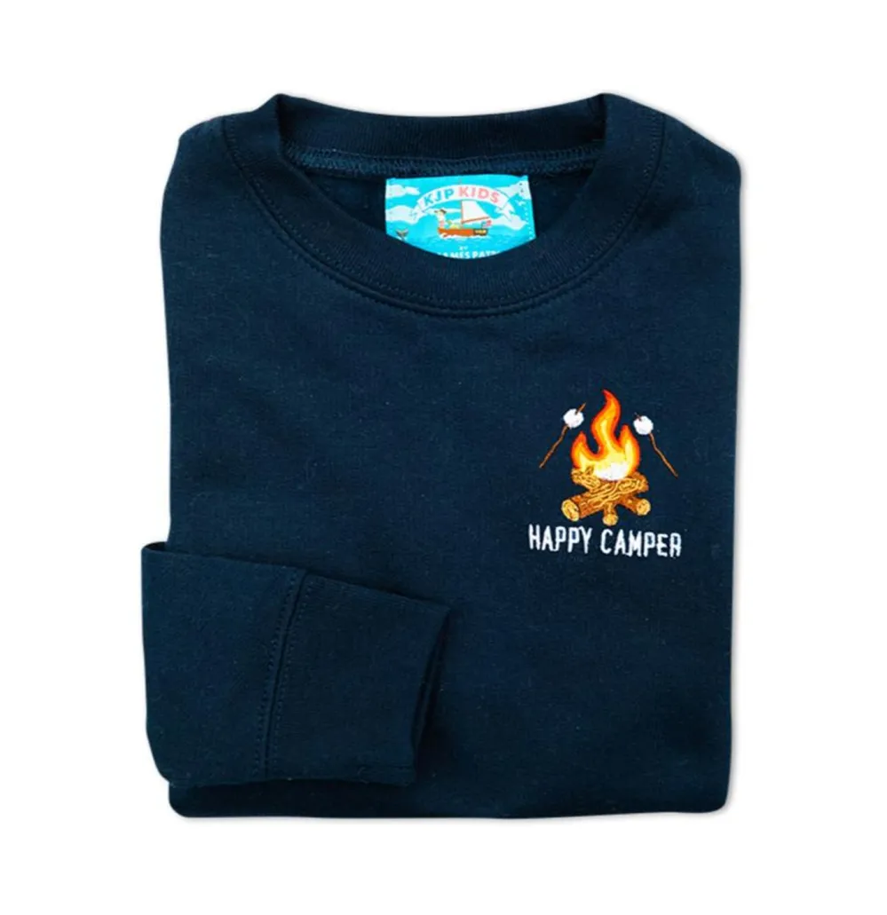 Kiel James Patrick S'Mores Happy Camper Kids^Kids Sweatshirts