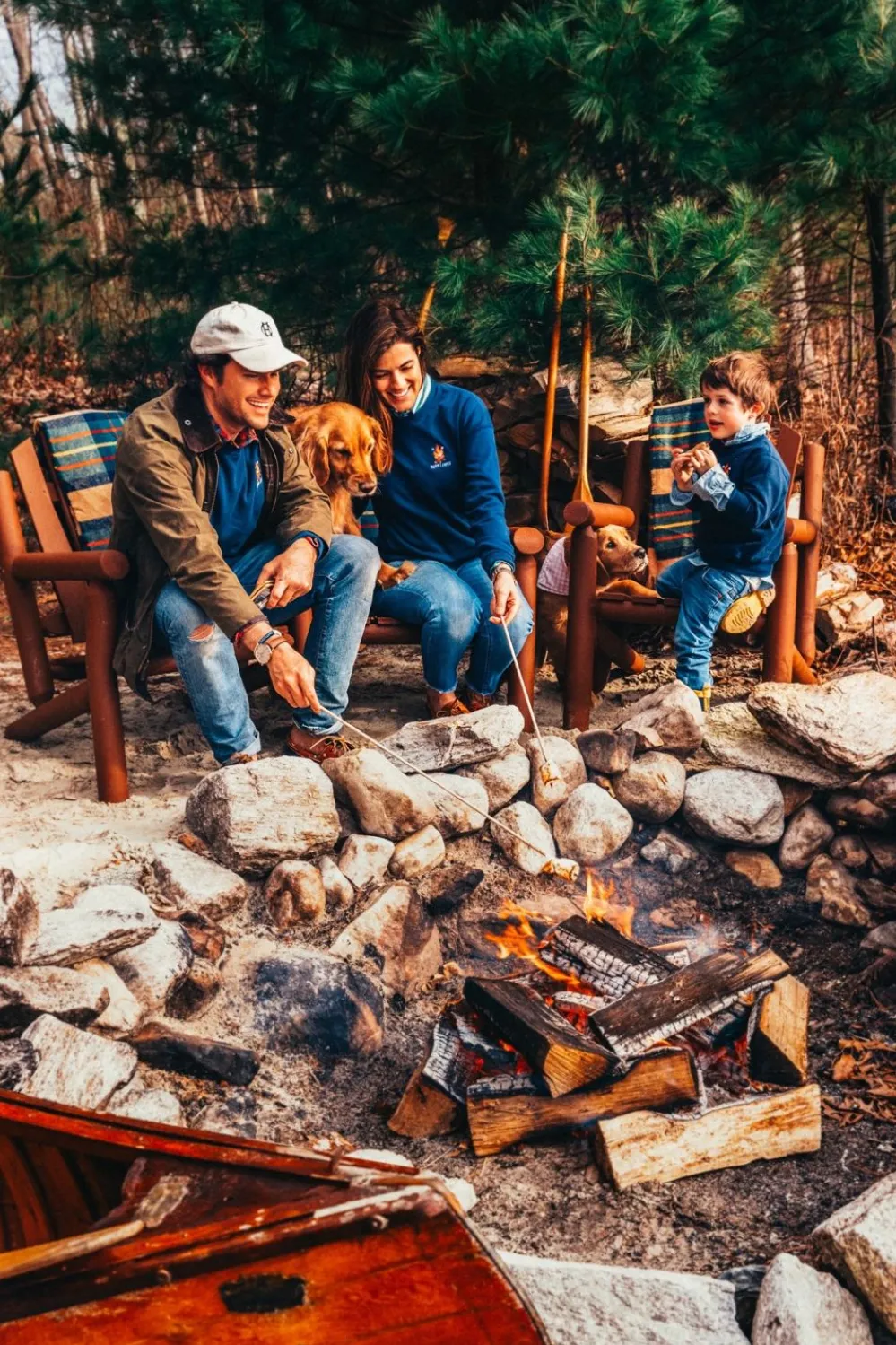 Kiel James Patrick S'Mores Happy Camper Kids^Kids Sweatshirts