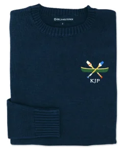 Kiel James Patrick Squam Lake Canoe Monogram Sweater (Men'S)^Men Sweaters