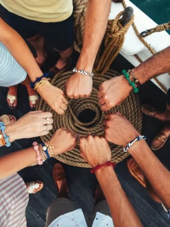 Kiel James Patrick The Abyss Knot^ Rope Bracelets