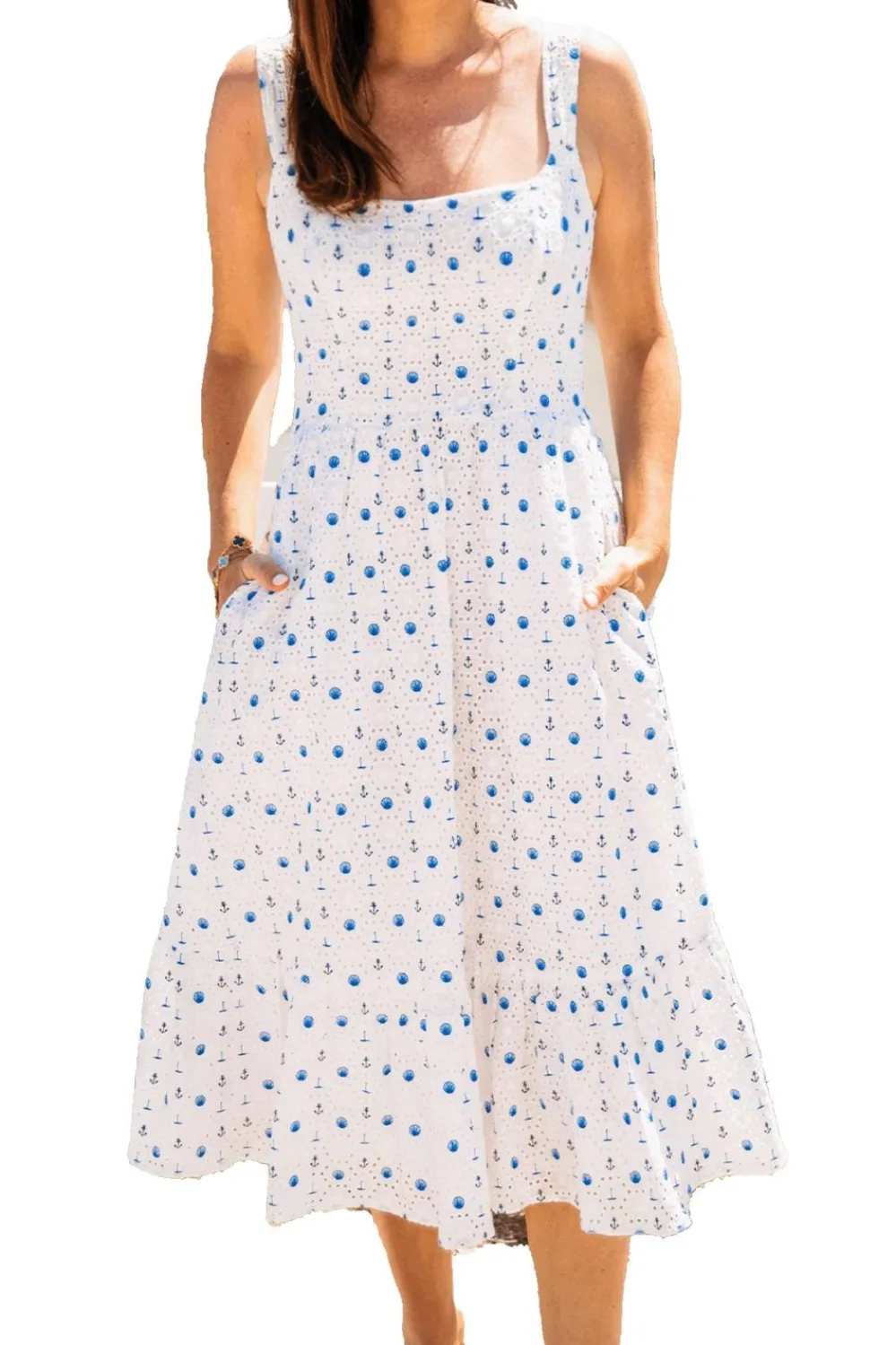 Kiel James Patrick The Beachcomber Eyelet Dress^Women Dresses