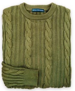 Kiel James Patrick The Bedford Cable Knit Sweater^Men Sweaters