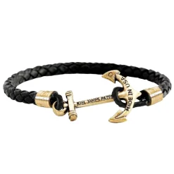 Kiel James Patrick The Black Sail^ Leather Bracelets