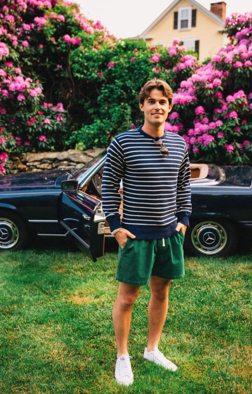 Kiel James Patrick The Coastal Cord Short- Green^Men Shorts