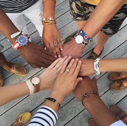 Kiel James Patrick The Fortunate Sailor^ Leather Bracelets