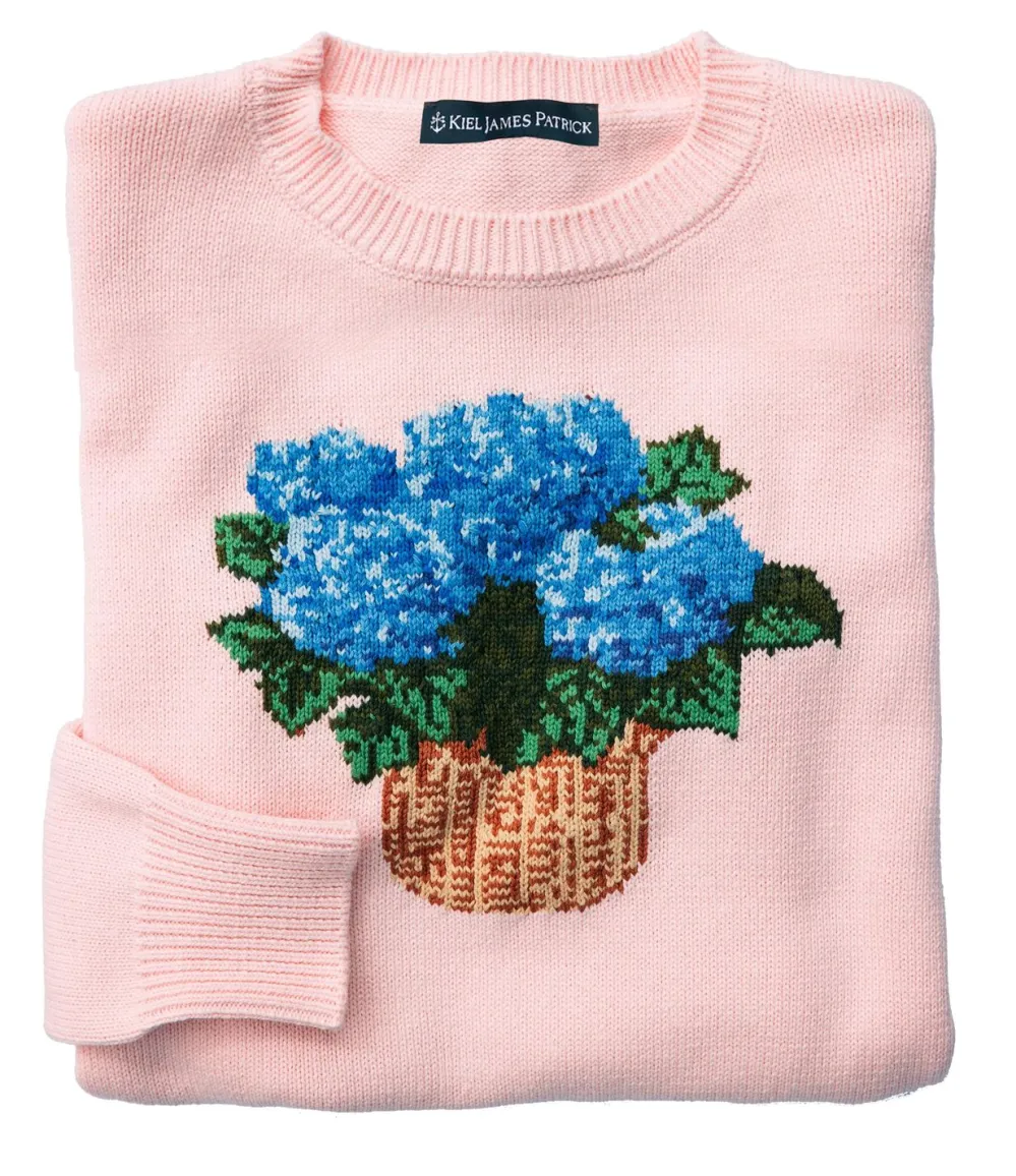 Kiel James Patrick The Hydrangea Basket Sweater^Women Sweaters