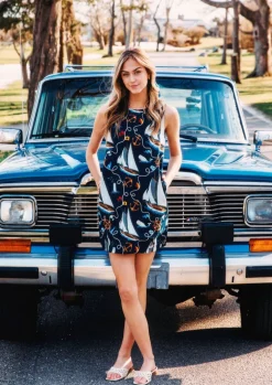 Kiel James Patrick The New England Mariner Shift Dress^Women Dresses