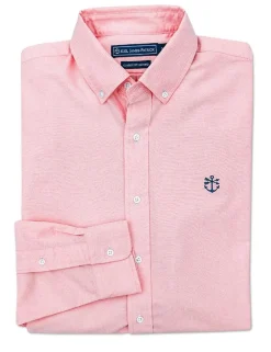 Kiel James Patrick Vineyard Pink Oxford^Men Shirts