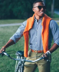 Kiel James Patrick Wes Anchor Hitch^ Leather Bracelets