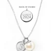 Kiel James Patrick World'S Your Oyster Silver Necklace --Class Of 2024^ Class Of 2024